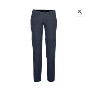 Marmot Lobo’s Convertible Women's Zip Nylon Hiking Outdoor Shorts Size 10 Gray